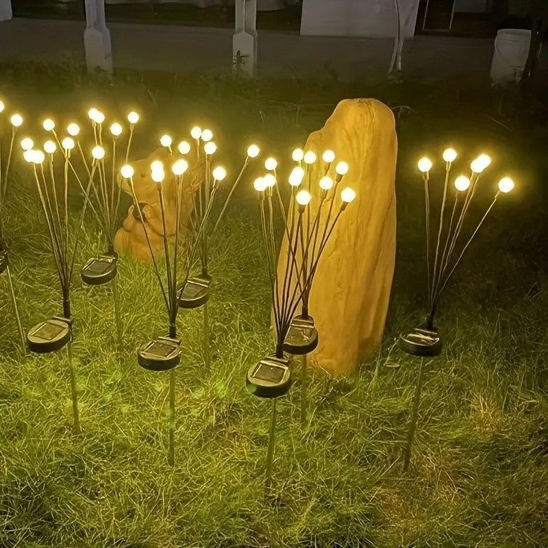 Upgraded Solar Firefly Garden Lights
