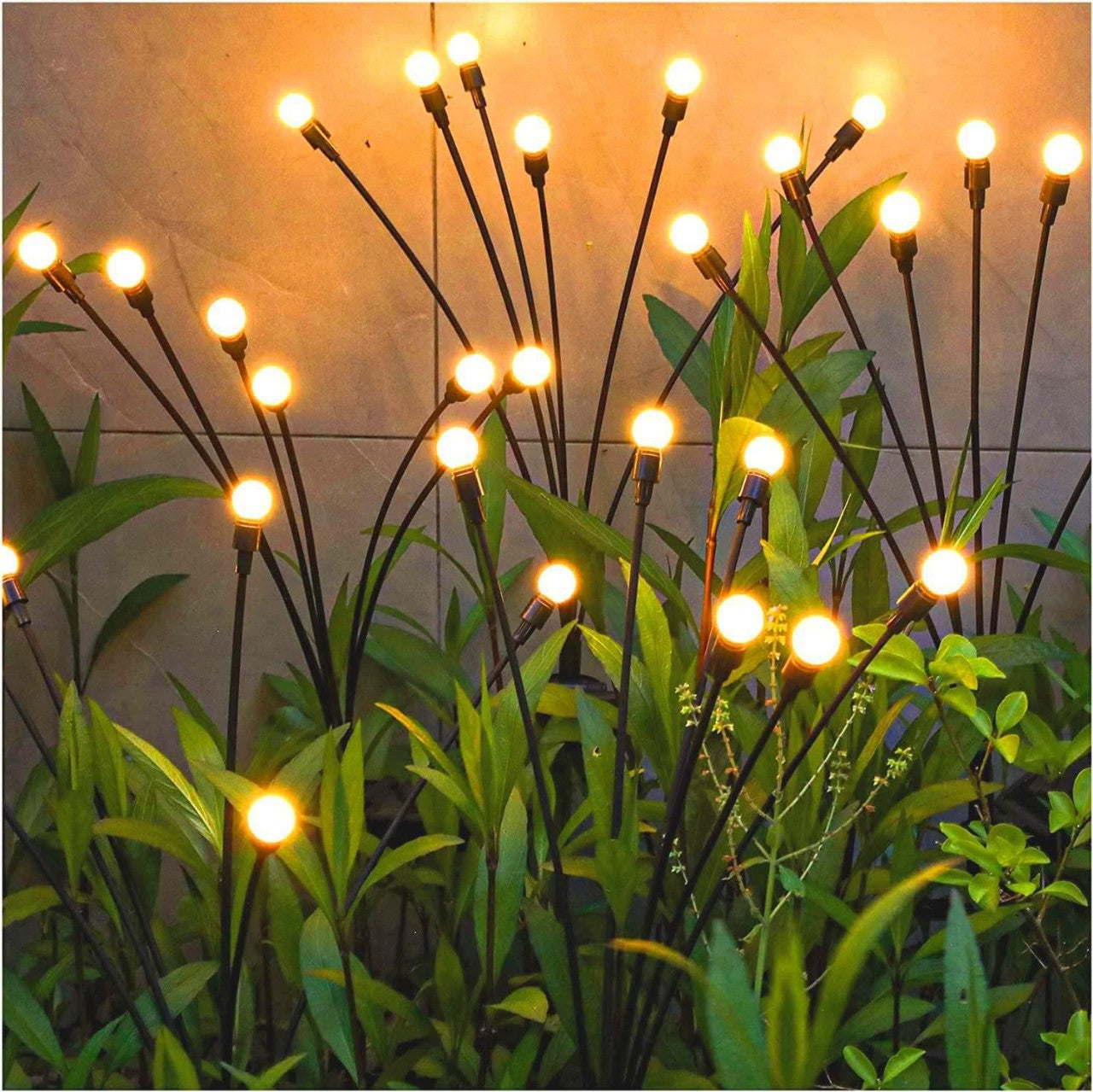 Upgraded Solar Firefly Garden Lights