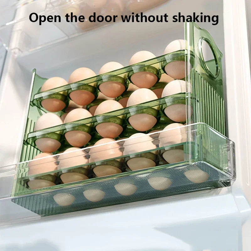 Egg Storage Box β Refrigerator Organizer Tray