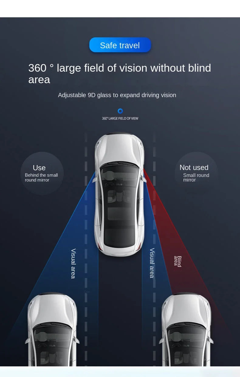 360° Adjustable Car Blind Spot Mirror