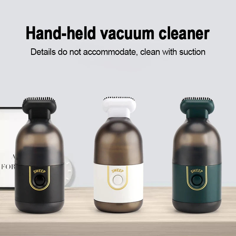 Portable Wireless Vacuum Cleaner – Handheld Desktop & Home Cleaner