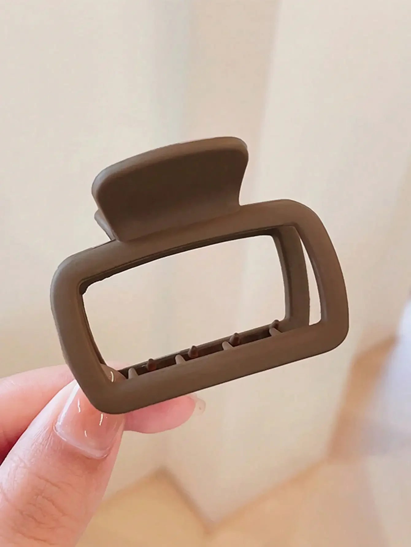 4PCS Women's Square Hair Claw Clips