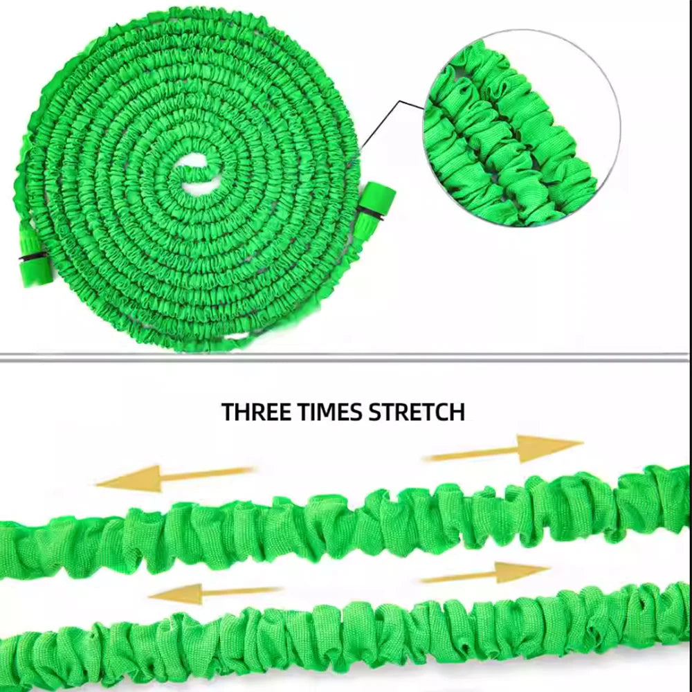 Expandable Magic Hose – High-Pressure Garden Hose with 7 Spray Functions
