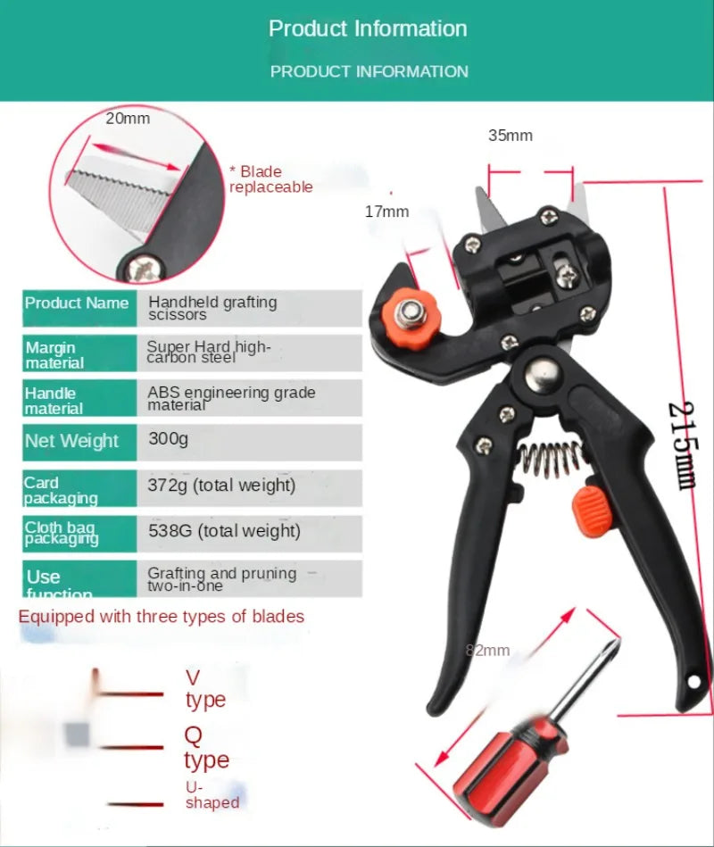 2-in-1 Garden Grafting Tool Kit