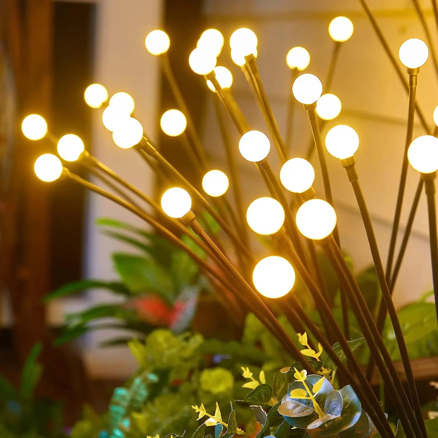Upgraded Solar Firefly Garden Lights
