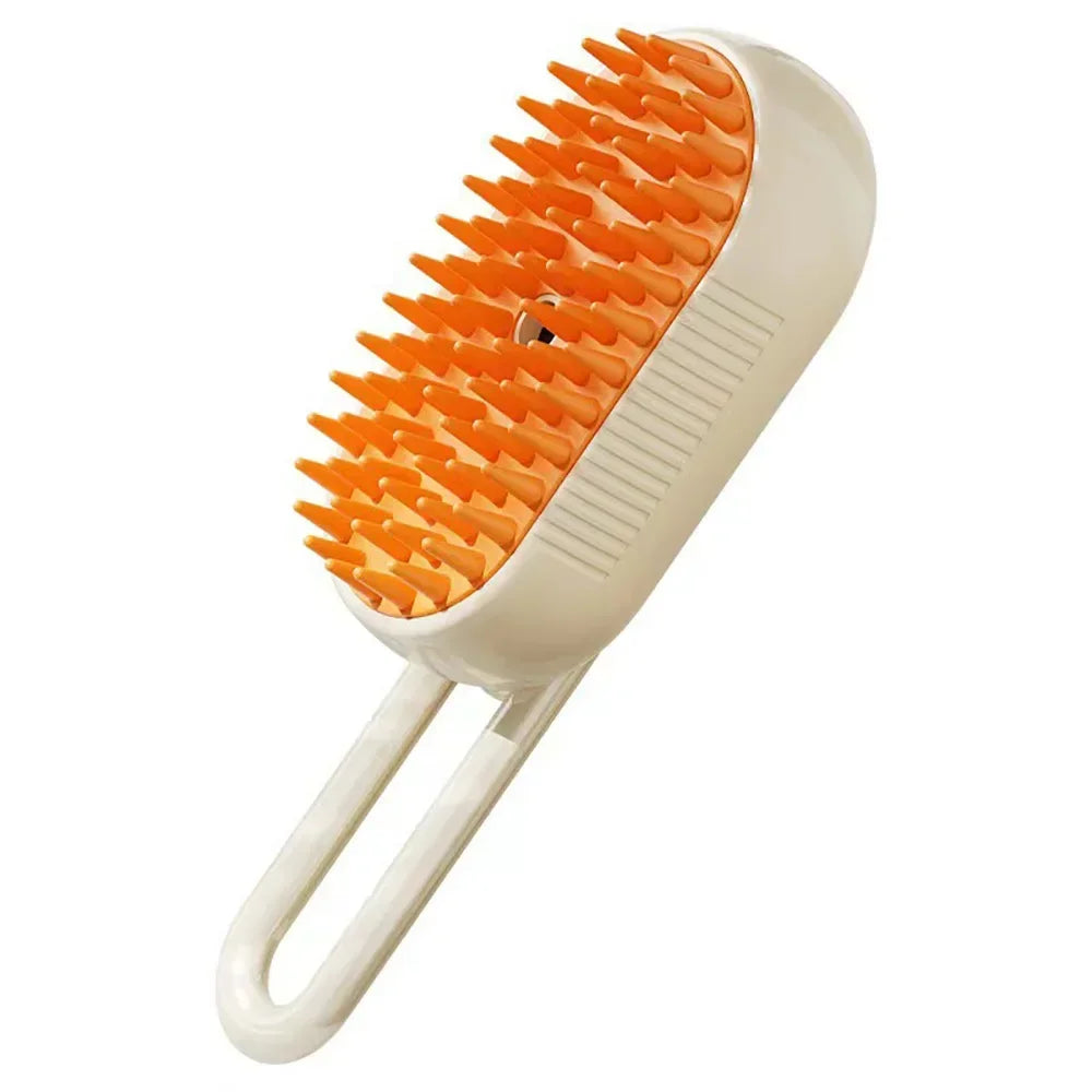 Electric Pet Massage Comb – One-Touch Spray Grooming Brush