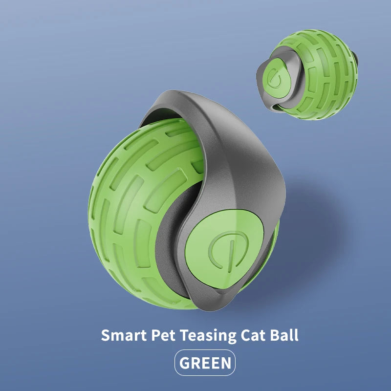 Interactive Electric Rolling Cat Toy