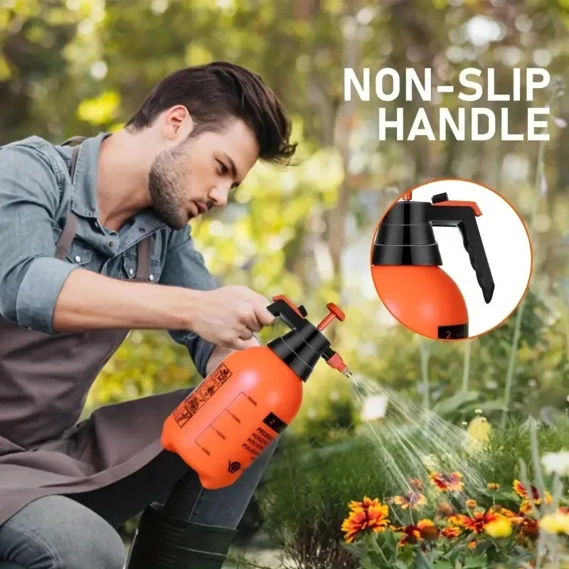 Hand Press Water Sprayer - 2L Garden Watering