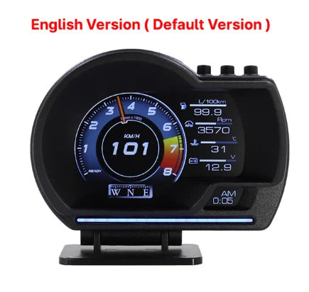 A501 Car HUD Display – OBD2 Smart Digital