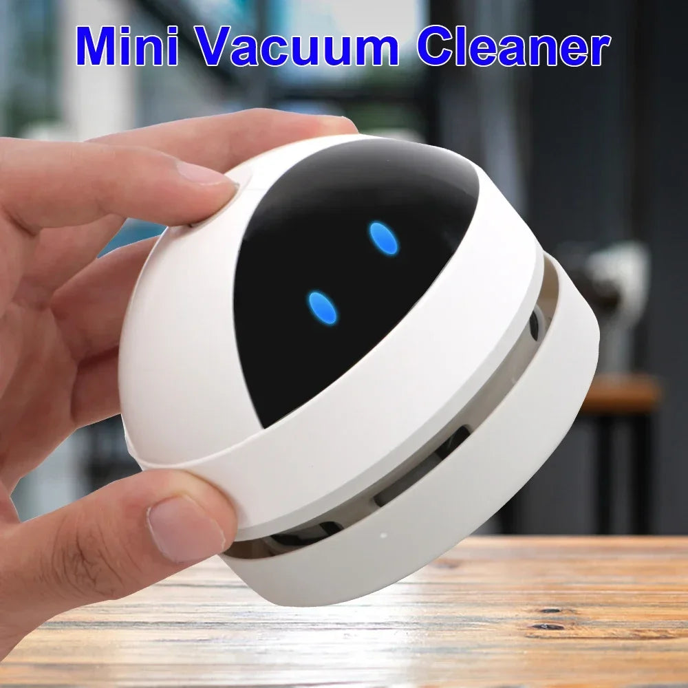 Mini Desk Dust Vacuum – USB Charging Sweeper