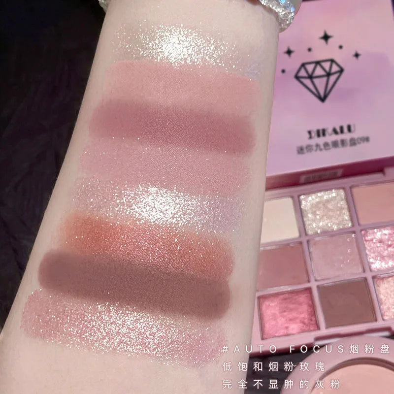 Oh Rosy Eyeshadow Palette – 9-Color