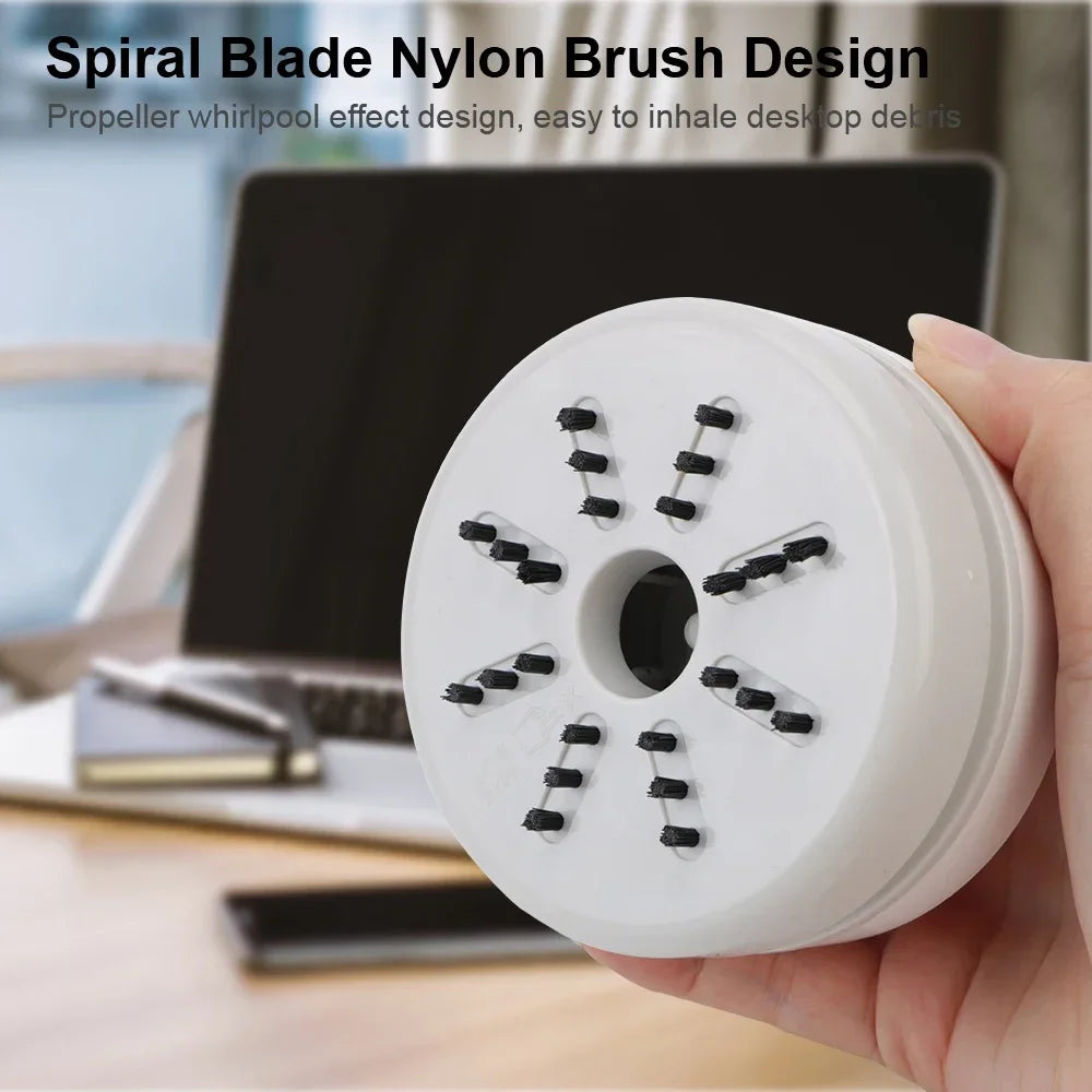 Mini Desk Dust Vacuum – USB Charging Sweeper