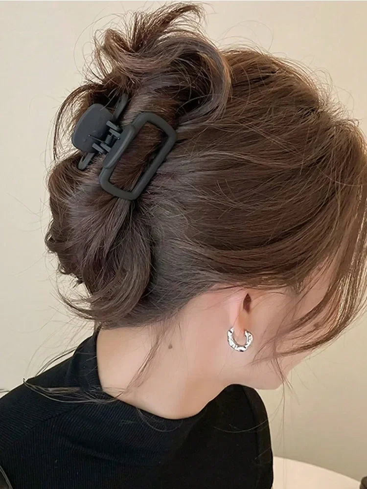 4PCS Women's Square Hair Claw Clips