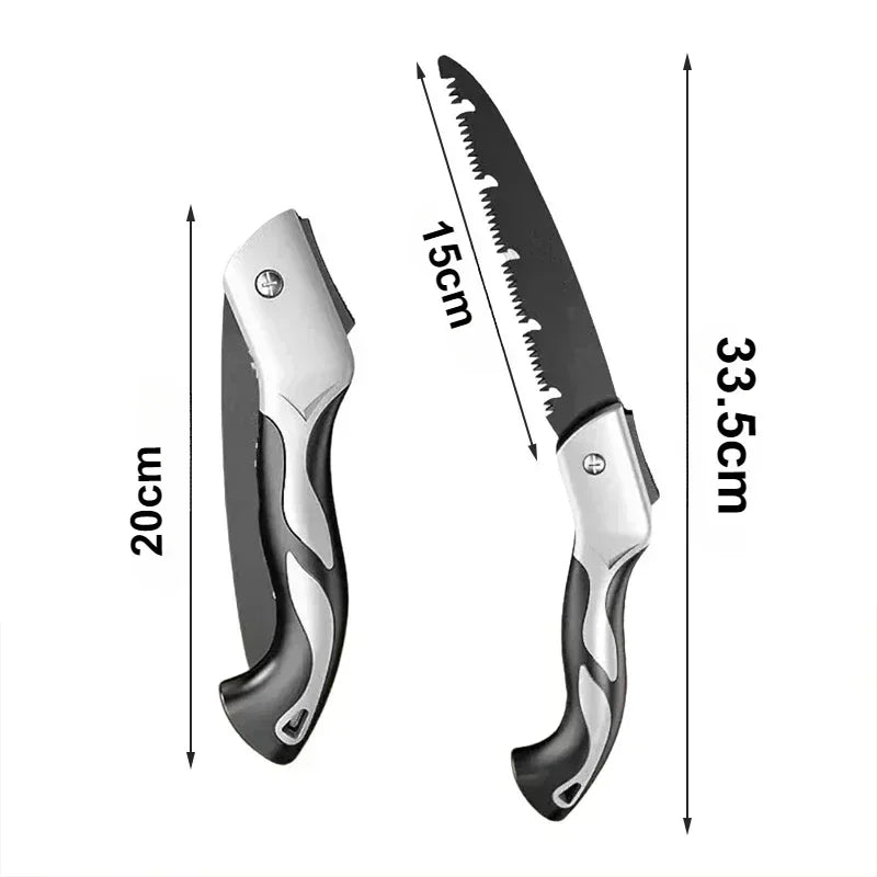 Portable Folding Hand Saw & Secateurs – Multifunctional Pruner for Garden