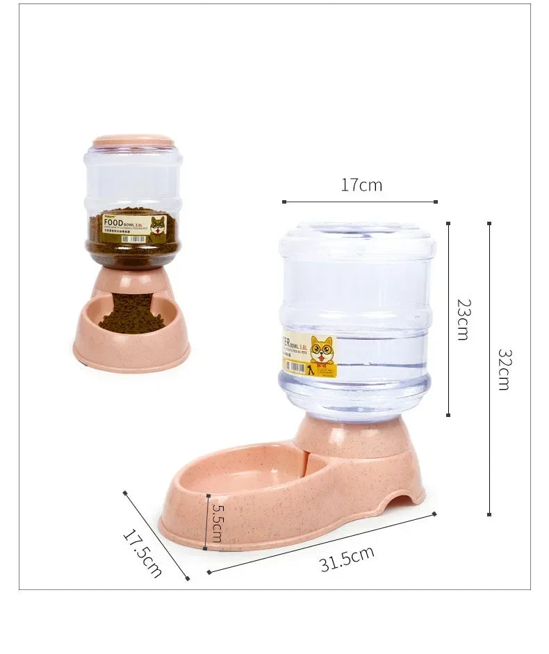 Automatic Pet Feeder and Water Dispenser