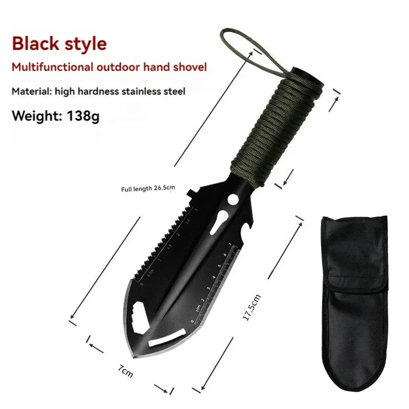 Portable Camping Shovel – Multifunctional Survival & Garden Tool