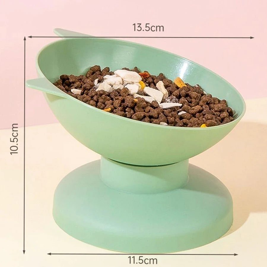 High-Footed Slanted Pet Bowl β Feeding & Drinking Bowl