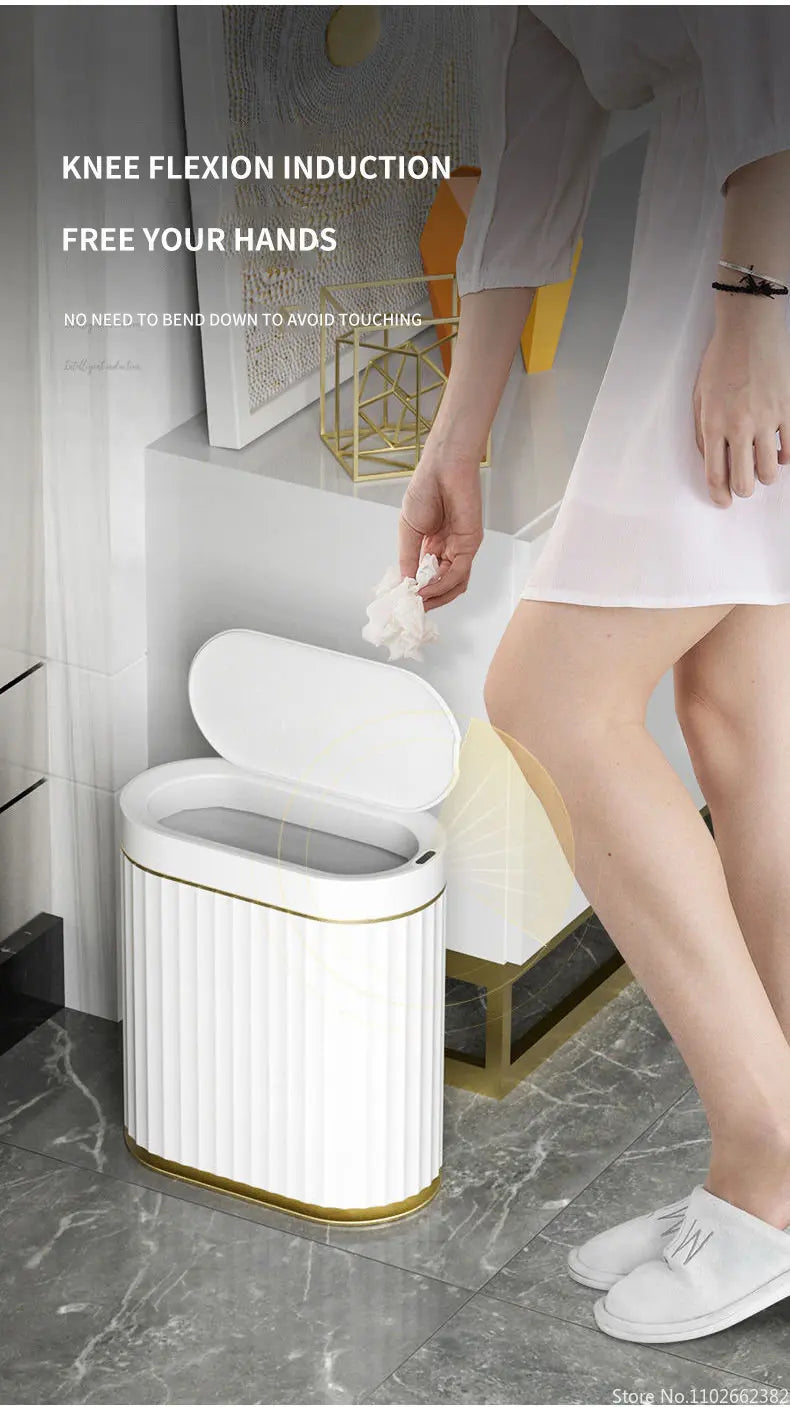5L/7L/9L Smart Sensor Trash Can – Automatic Garbage Bin for Kitchen & Bathroom