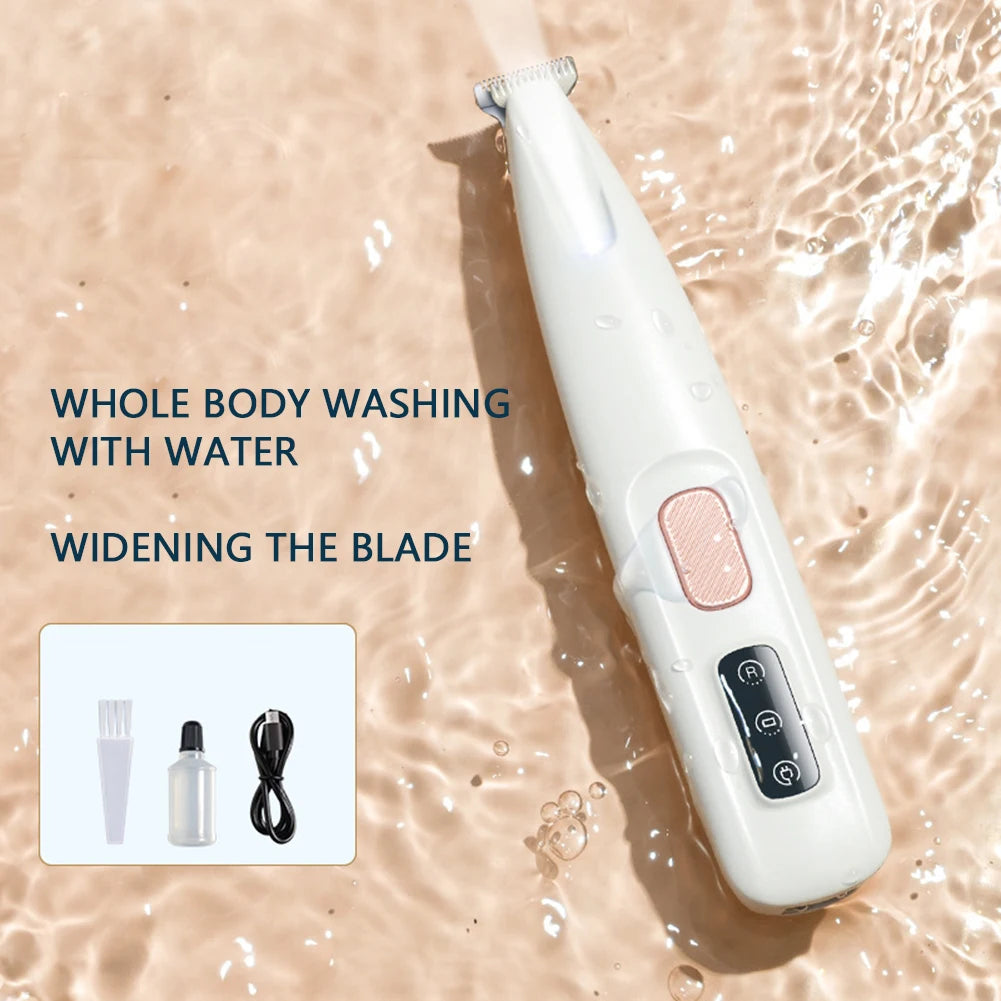 Portable Dog Paw Trimmer β LED Rechargeable Nail Grinder