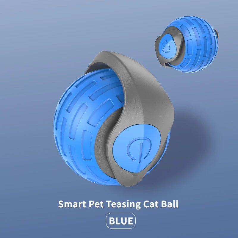 Interactive Electric Rolling Cat Toy