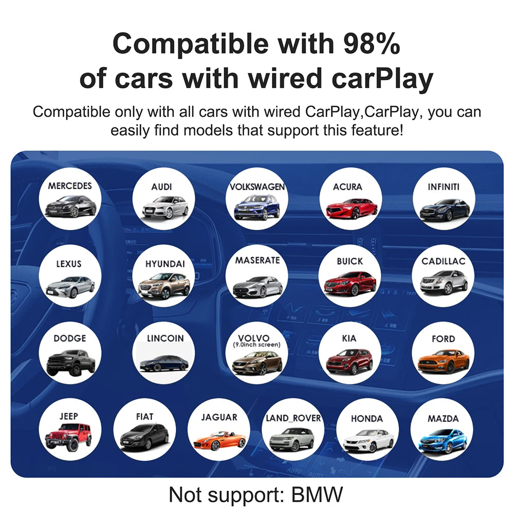CarPlay AI Box – Wireless Android Auto & Smart TV Box