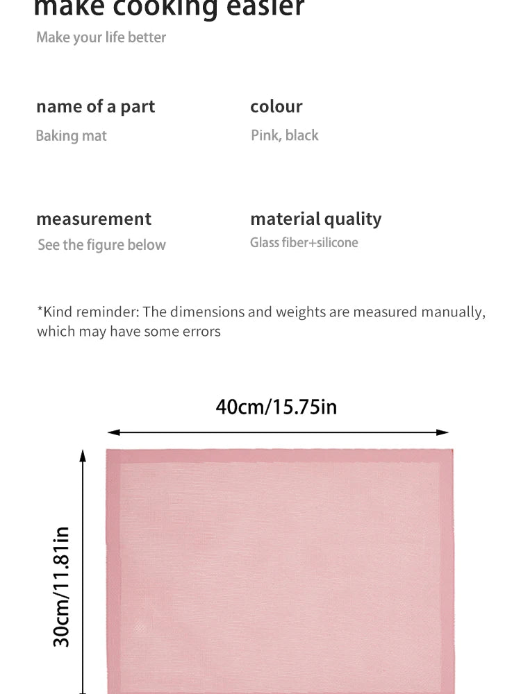 30x40cm Silicone Grill & Baking Mat