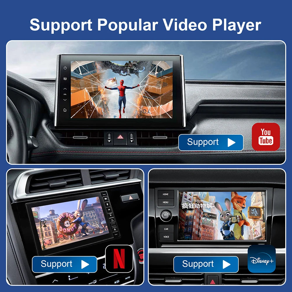 CarPlay AI Box – Wireless Android Auto & Smart TV Box
