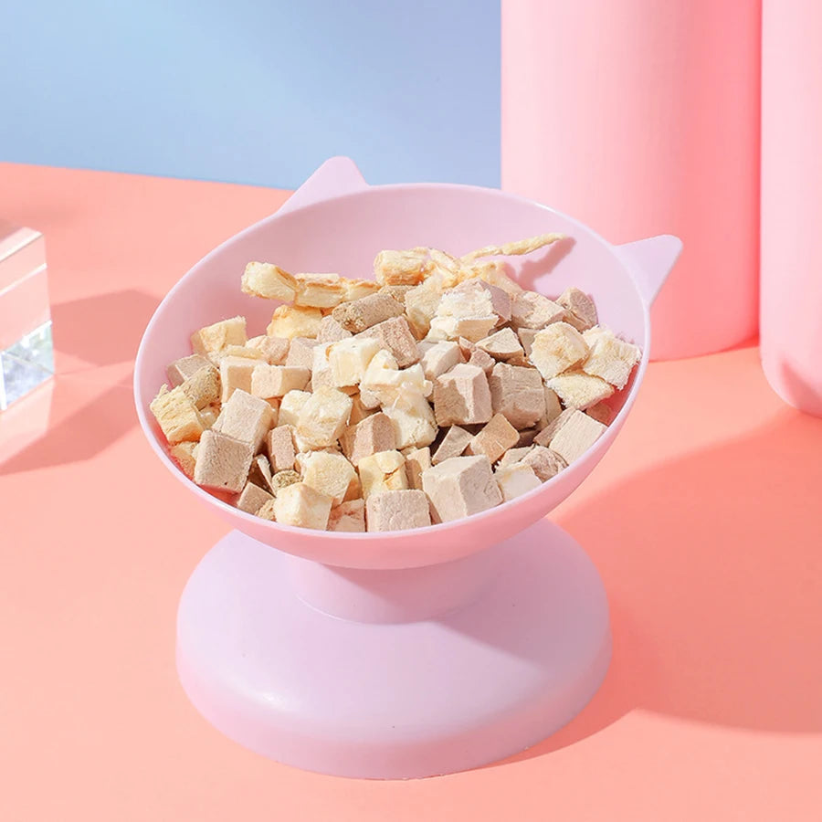 High-Footed Slanted Pet Bowl β Feeding & Drinking Bowl