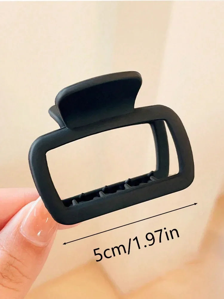 4PCS Women's Square Hair Claw Clips