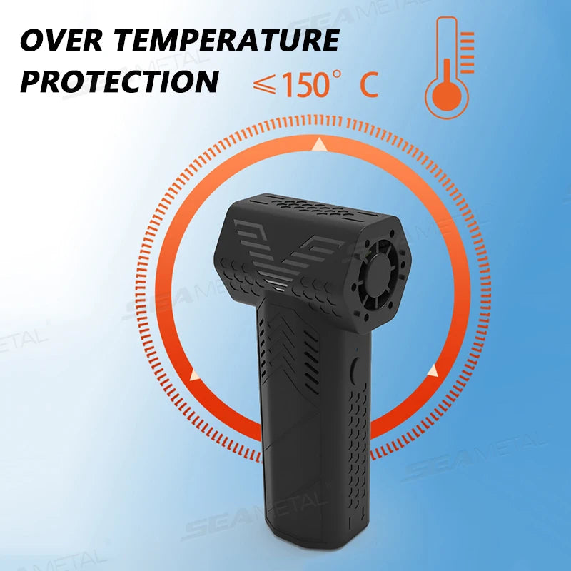 Electric Air Duster - Rechargeable Mini Turbo Blower