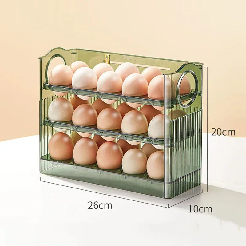 Egg Storage Box β Refrigerator Organizer Tray