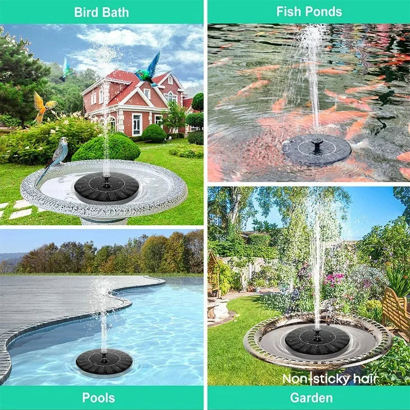 Mini Solar Water Fountain