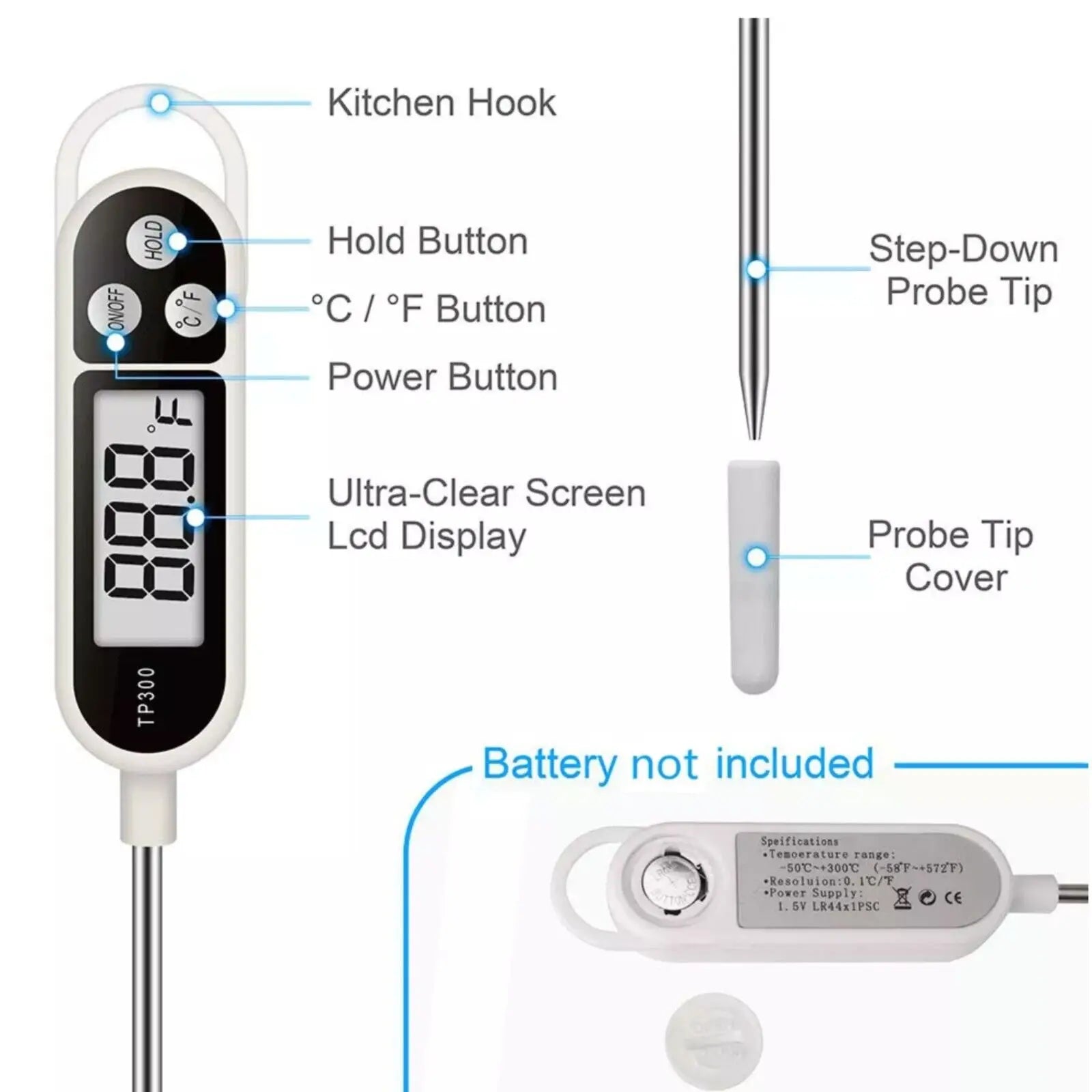 Digital Kitchen Thermometer