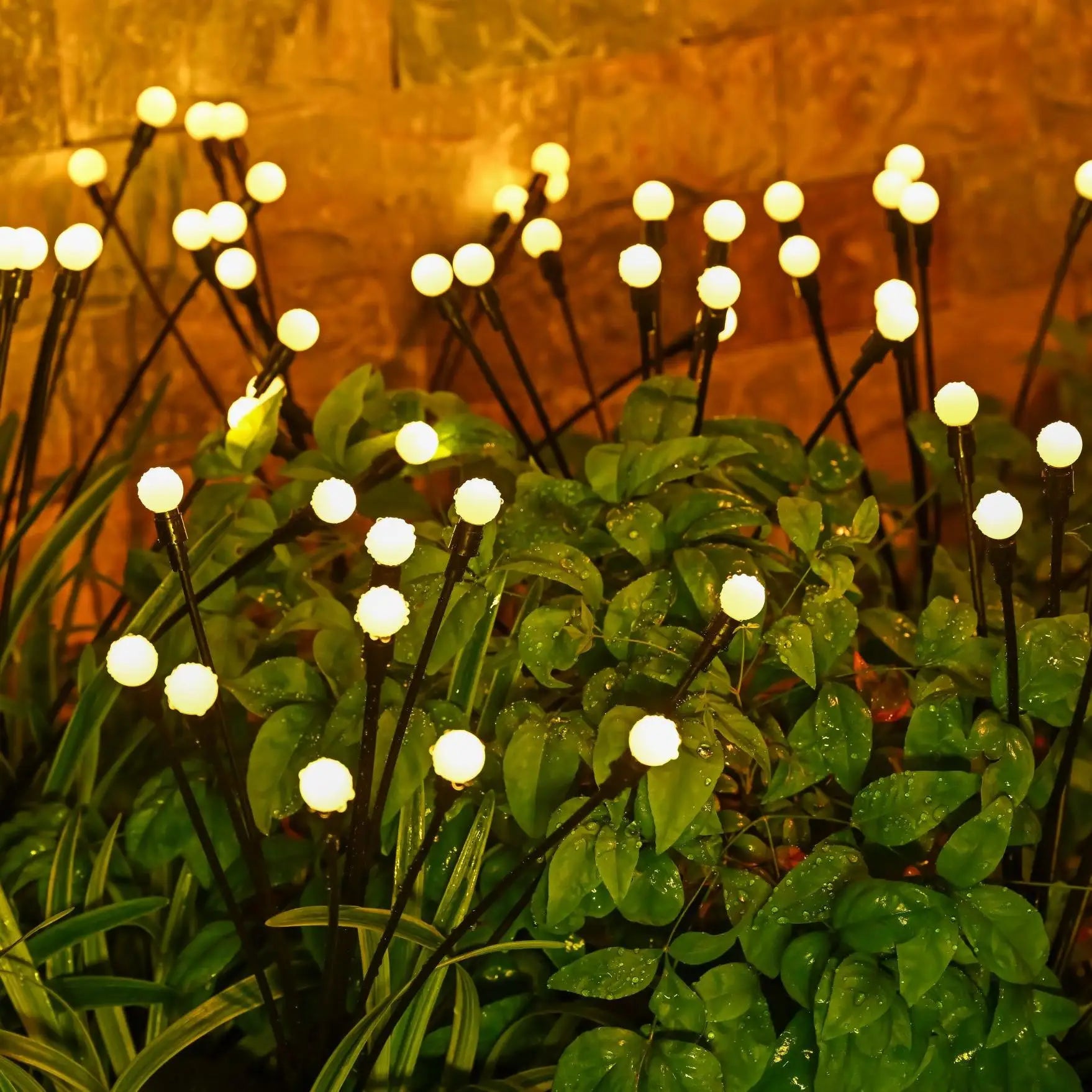 Upgraded Solar Firefly Garden Lights