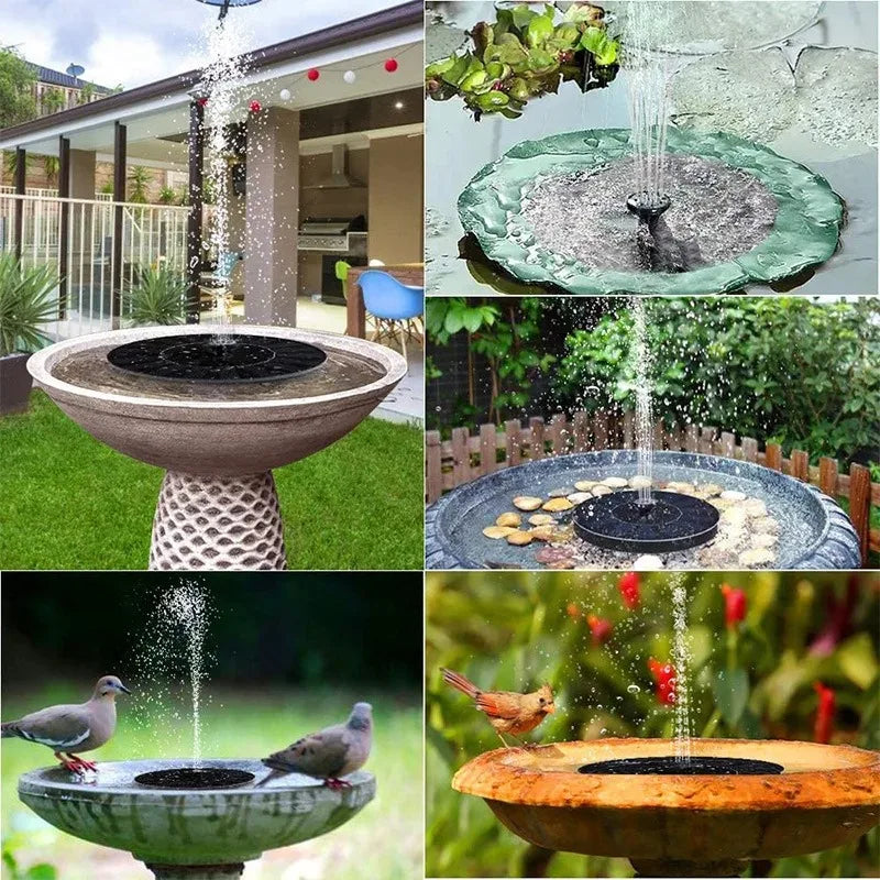 Mini Solar Water Fountain