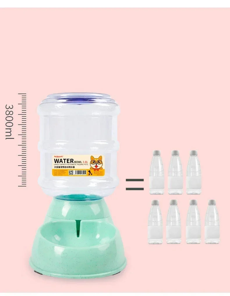 Automatic Pet Feeder and Water Dispenser