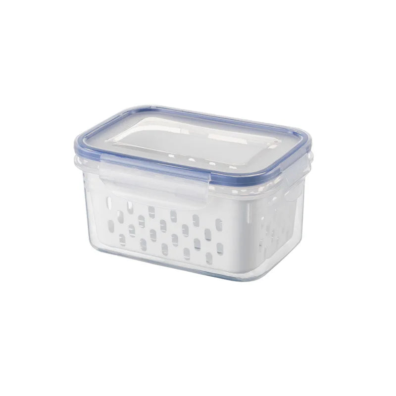 Fruit Storage Containers – Airtight, Dishwasher Safe with Removable Colander