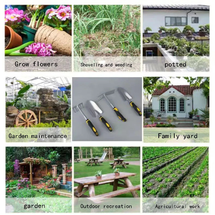4-Piece Garden Tool Set