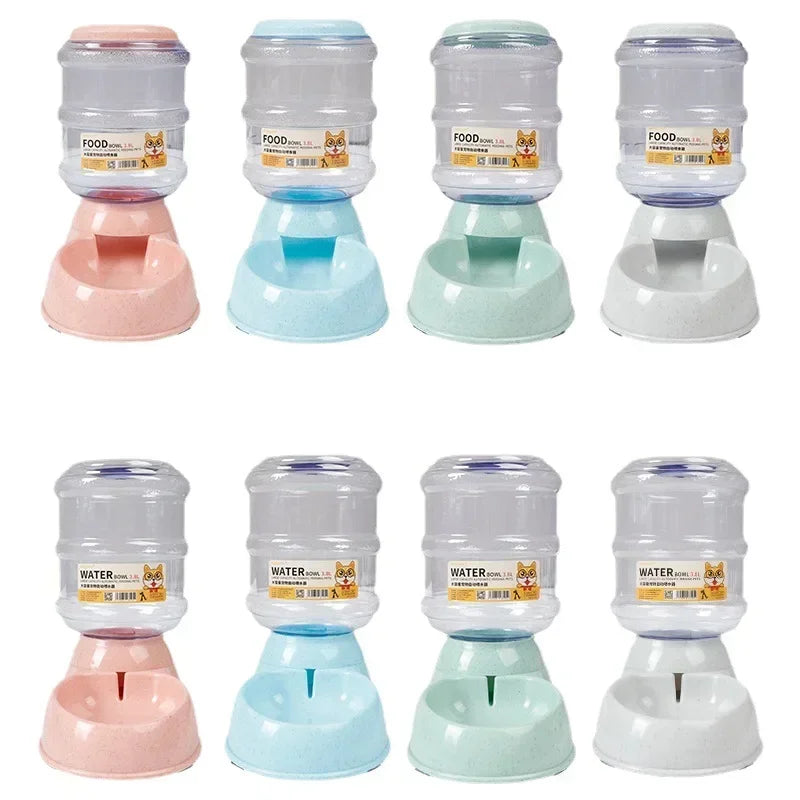 Automatic Pet Feeder and Water Dispenser