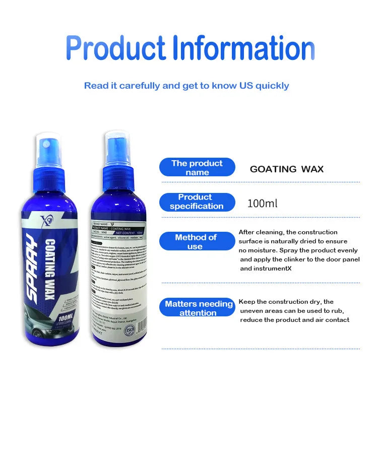 Car Plastic Restore Coating Agent - Ultimate Exterior Repair & Shine Solution
