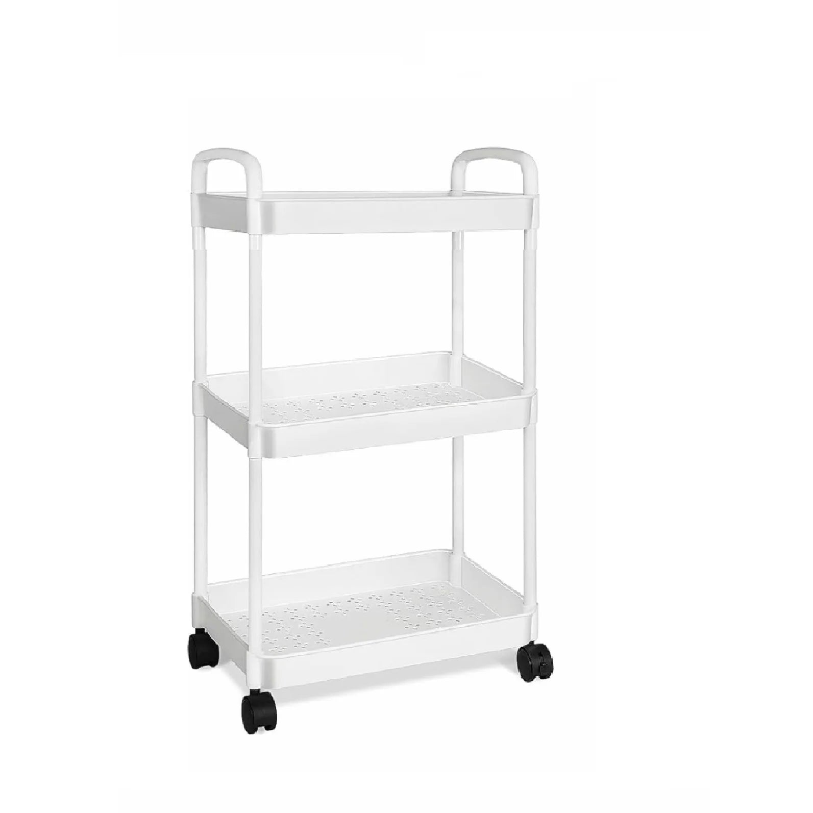 Rolling Storage Cart with Wheels – Detachable Organizer