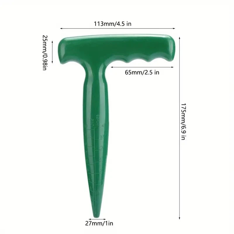Handheld Garden Hole Puncher – Lightweight Tool