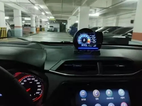 A501 Car HUD Display – OBD2 Smart Digital