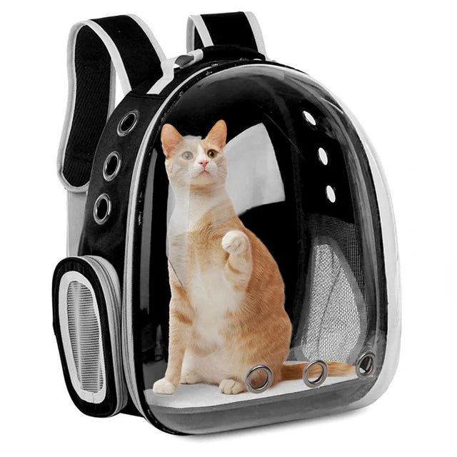 Cat Carrying Backpacks Breathable - Portable Transparent