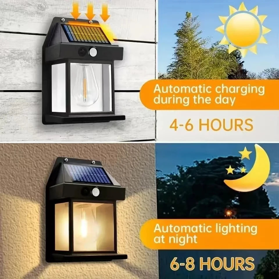 Powerful Outdoor Solar Lamp – Waterproof LED Streetlight for Garden