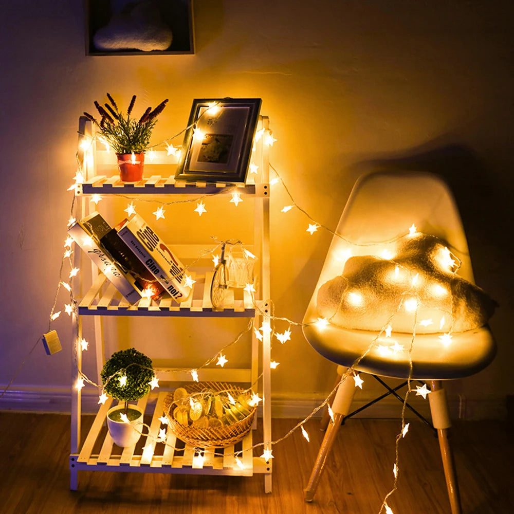 LED Star Fairy Lights