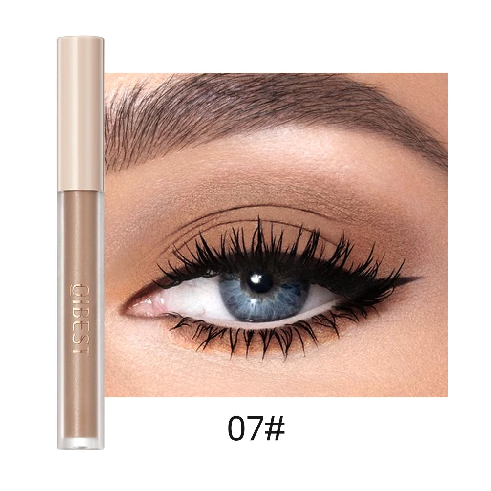 QIBEST 8-Color Matte Liquid Eyeshadow Stick