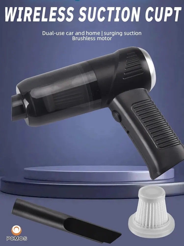 Wireless Handheld Vacuum Cleaner - High Power for Car