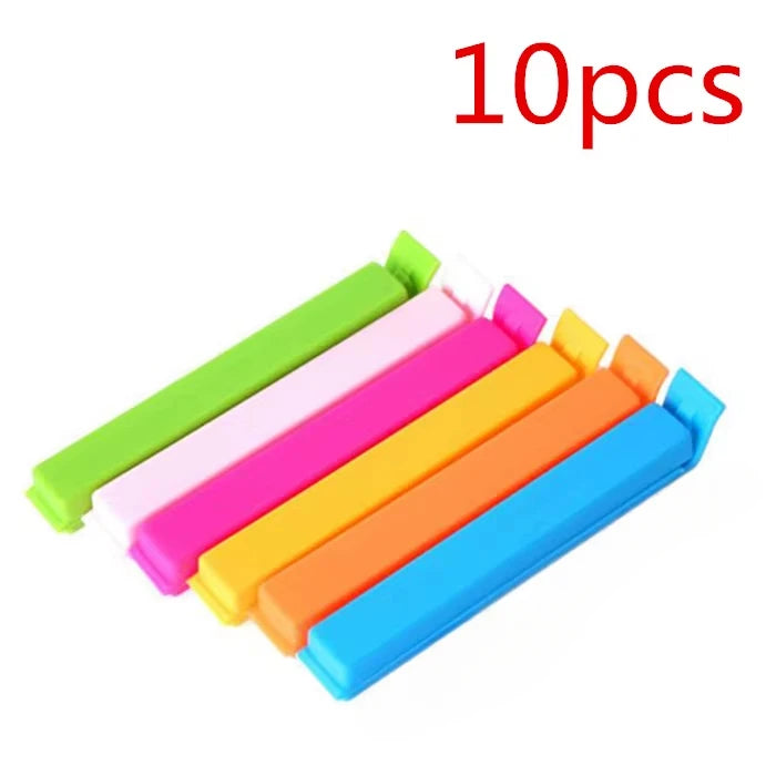 10/20Pcs Food Bag Clips – Portable Sealer