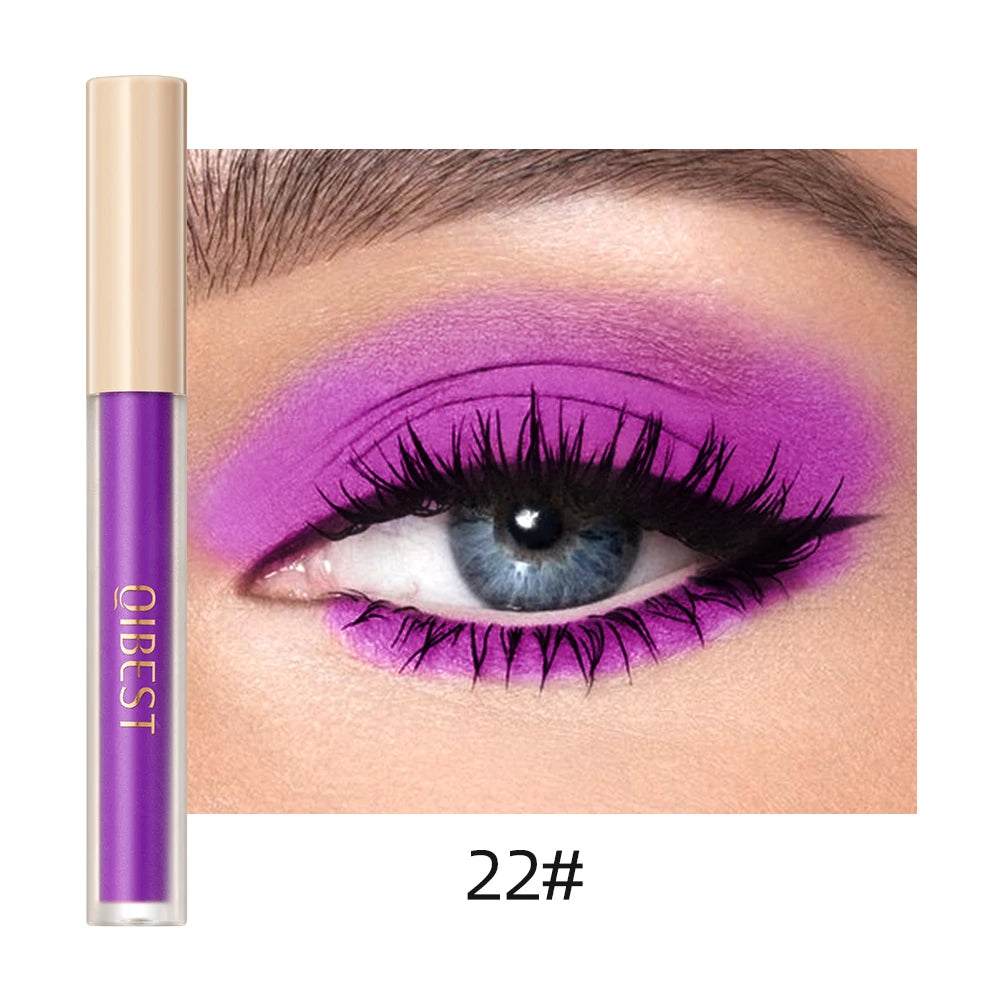 QIBEST 8-Color Matte Liquid Eyeshadow Stick
